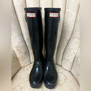 Hunter Classic Black Long Boots Winter/Rain